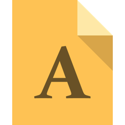 File Font Y icon